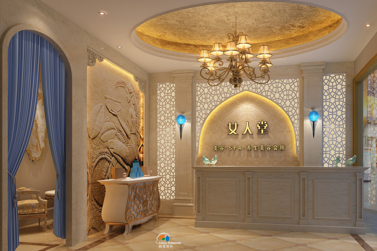 貴陽美容會所裝修設(shè)計(jì)  歐式風(fēng)格