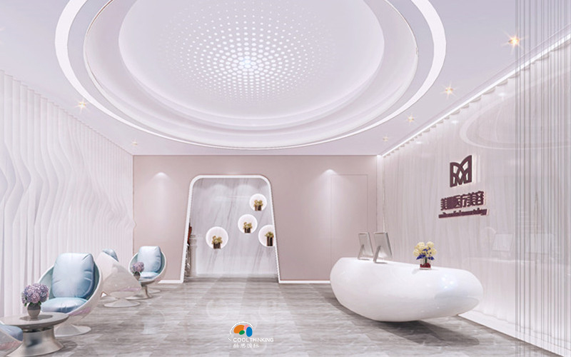 海口風(fēng)格醫(yī)療美容裝修設(shè)計(jì) 美咖醫(yī)療美容設(shè)計(jì) 現(xiàn)代風(fēng)格